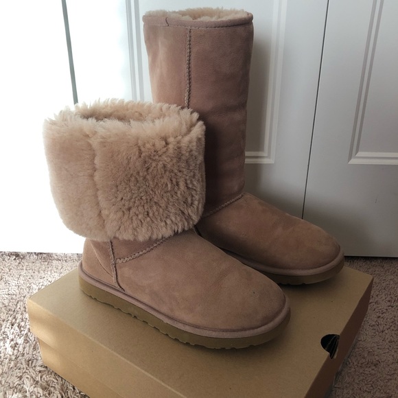 UGG Shoes - Rose Color Tall Ugg Boots